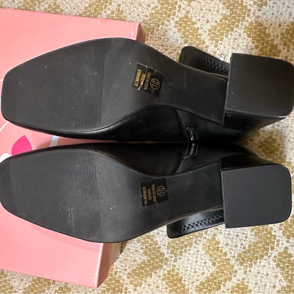 Black Ankle Booties - Picture 3 of 5